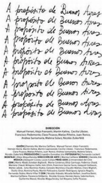 About Buenos Aires (2006) A propósito de Buenos Aires